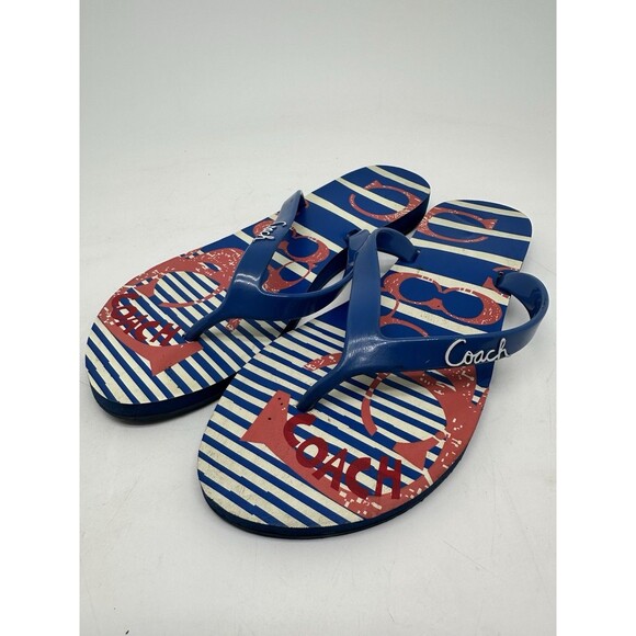 Coach Kali Jelly Sz. 8B Flip Flops - Picture 1 of 7